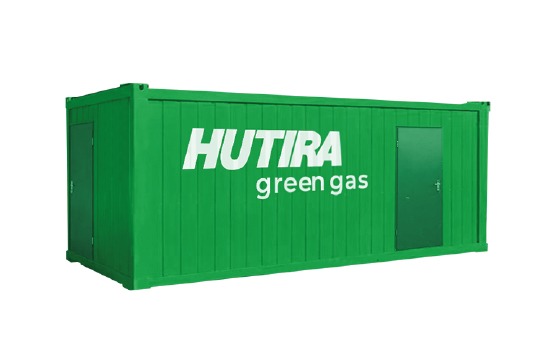Biogas treatment plant for biomethane HUTIRA green gas | HUTIRA