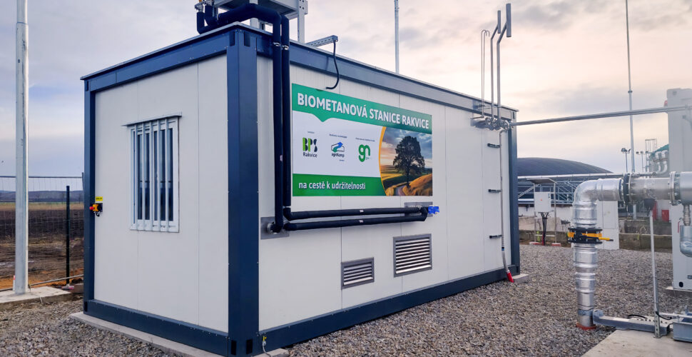 Project Rakvice – Supply of Container Technology for Measuring the Quality and Quantity of Biomethane and Injection into the High-Pressure Gas Pipeline